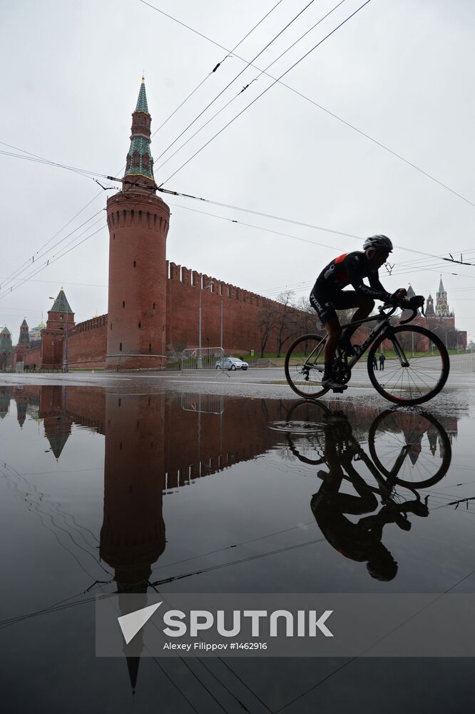 Cycle racing. Five Rings of Moscow. Kremlin Ring