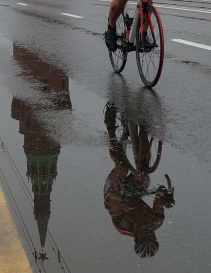 Cycle racing. Five Rings of Moscow. Kremlin Ring