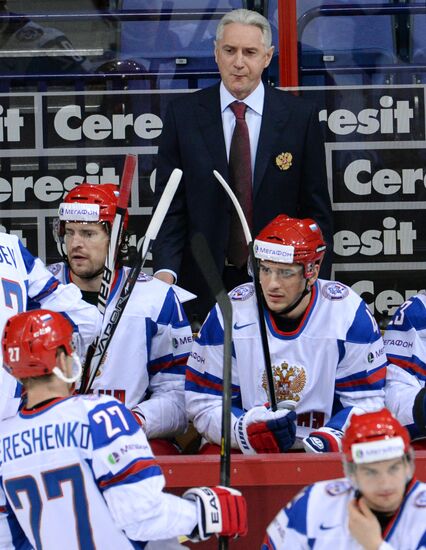 2013 IIHF World Championships. Germany vs. Russia