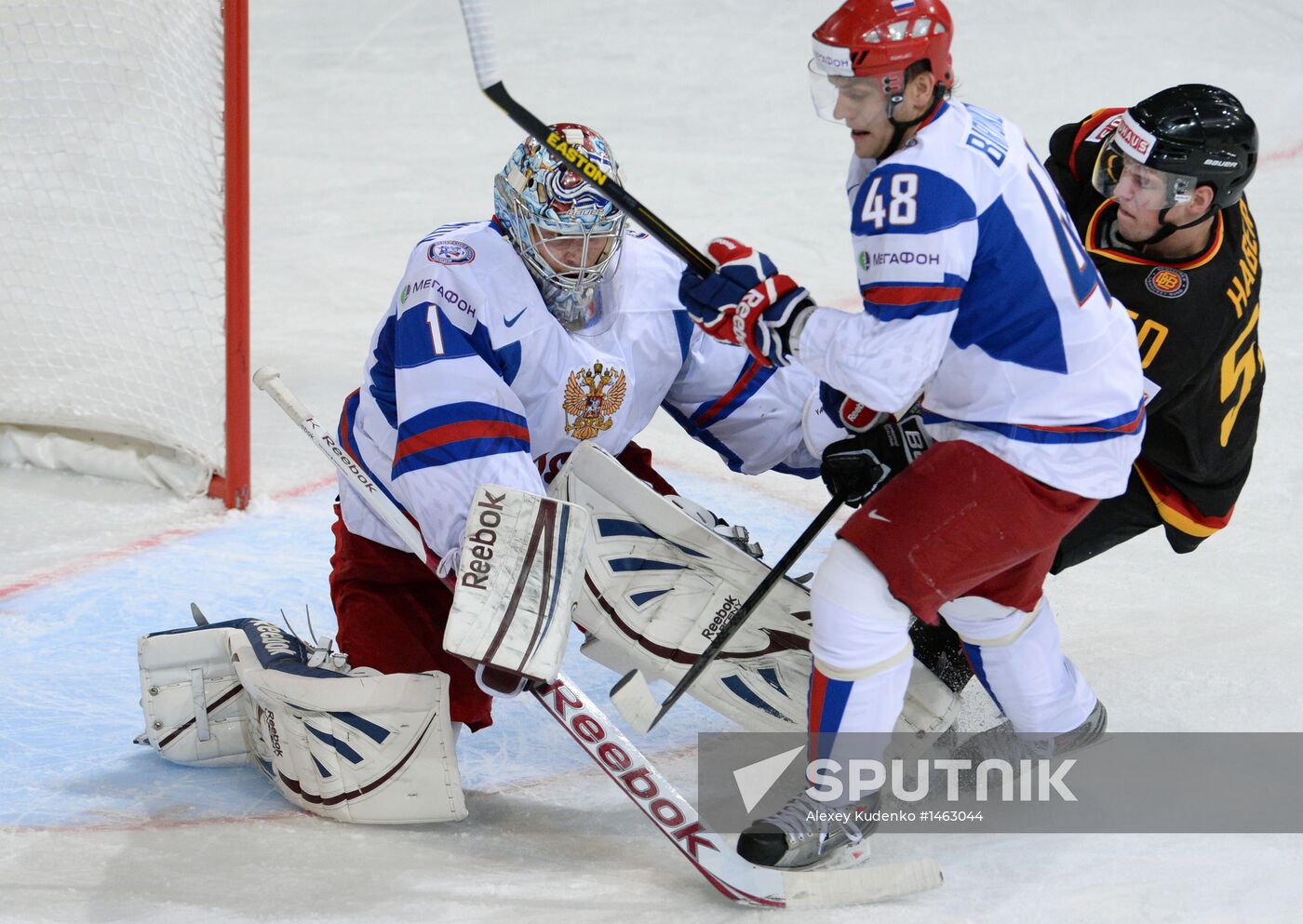 2013 IIHF World Championships. Germany vs. Russia