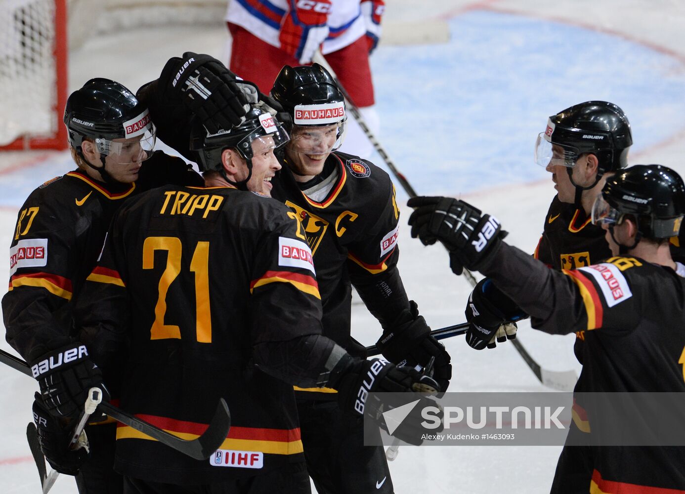 2013 IIHF World Championships. Germany vs. Russia