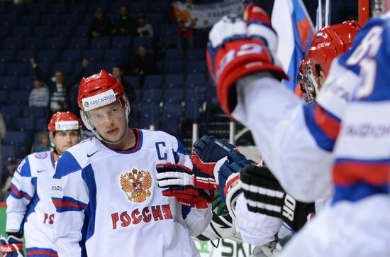 2013 IIHF World Championships. Germany vs. Russia