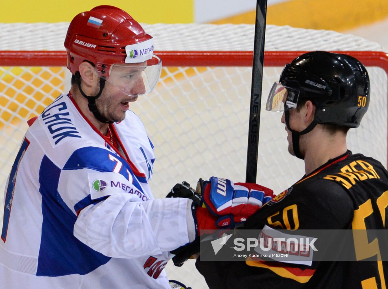 2013 IIHF World Championships. Germany vs. Russia