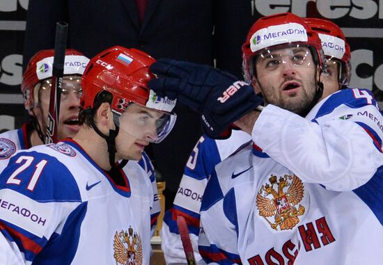 2013 IIHF World Championships. Germany vs. Russia