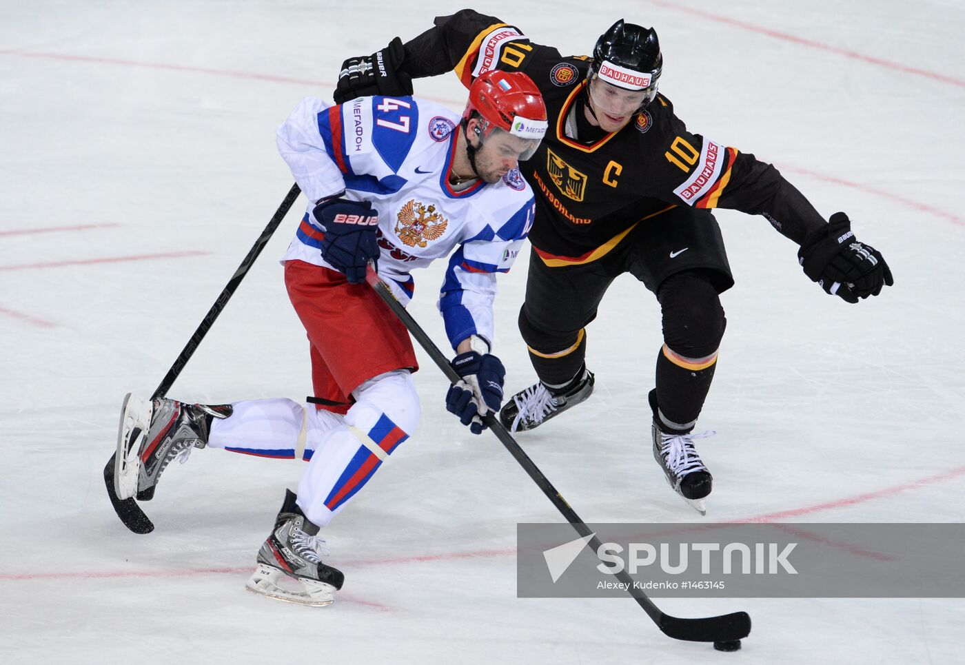 2013 IIHF World Championships. Germany vs. Russia