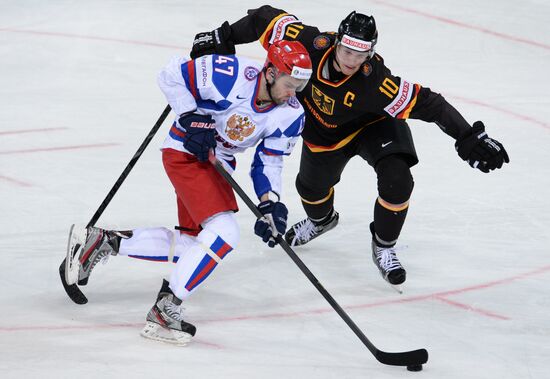 2013 IIHF World Championships. Germany vs. Russia