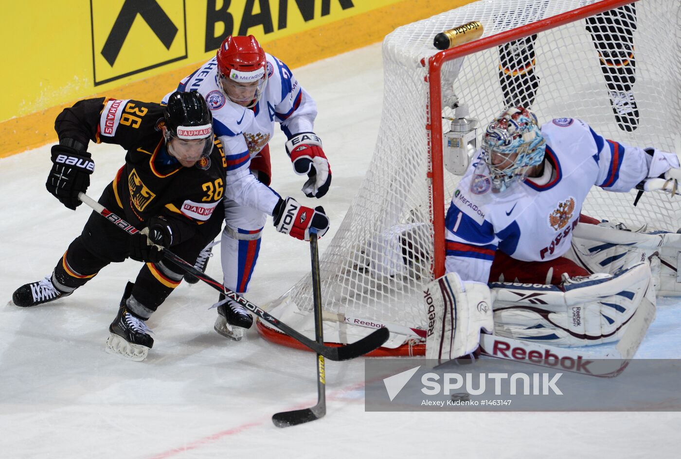 2013 IIHF World Championships. Germany vs. Russia