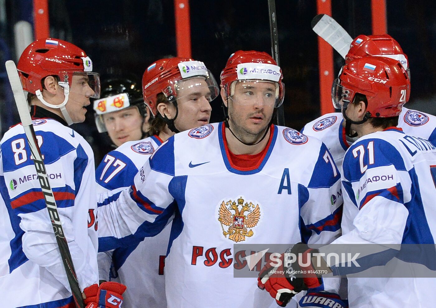 2013 IIHF World Championships. Germany vs. Russia