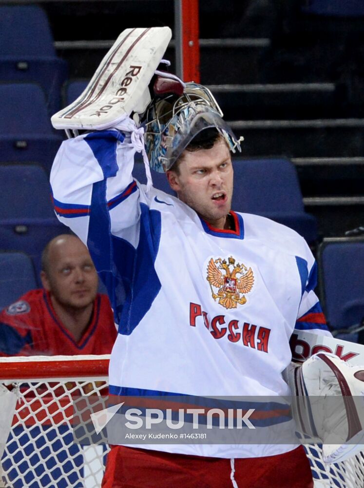 2013 IIHF World Championships. Germany vs. Russia