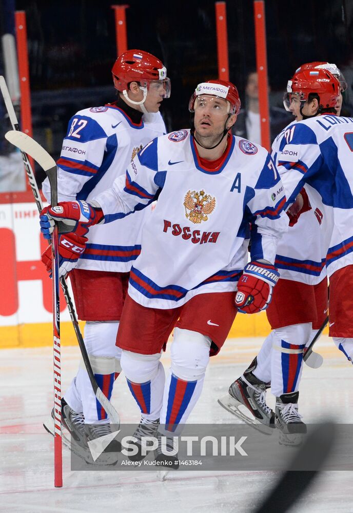 2013 IIHF World Championships. Germany vs. Russia