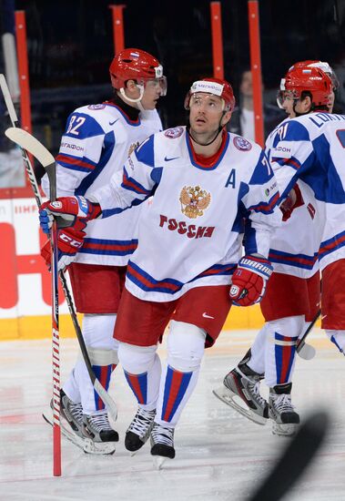 2013 IIHF World Championships. Germany vs. Russia