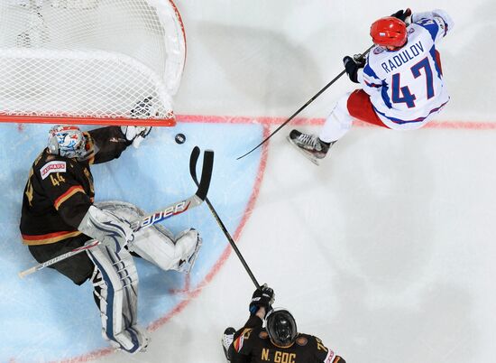 2013 IIHF World Championships. Germany vs. Russia