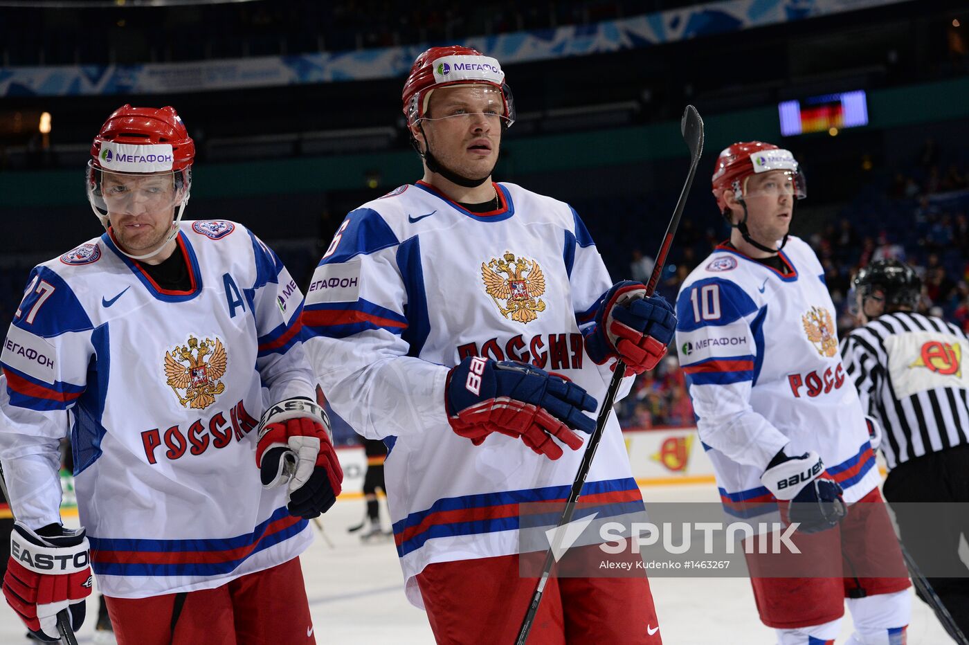 2013 IIHF World Championships. Germany vs. Russia