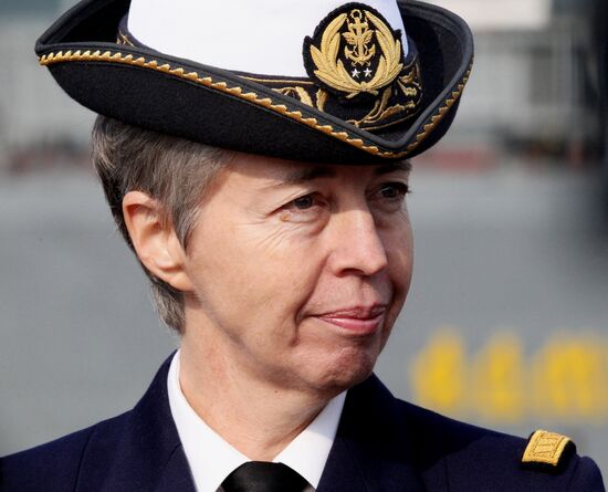 French Navy frigate Vendemiaire visits Vladivostok