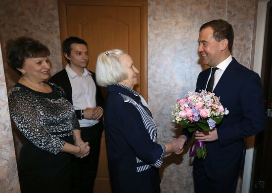 D.Medvedev's working visit to Krasnogorsk
