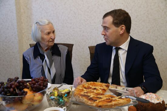 D.Medvedev's working visit to Krasnogorsk