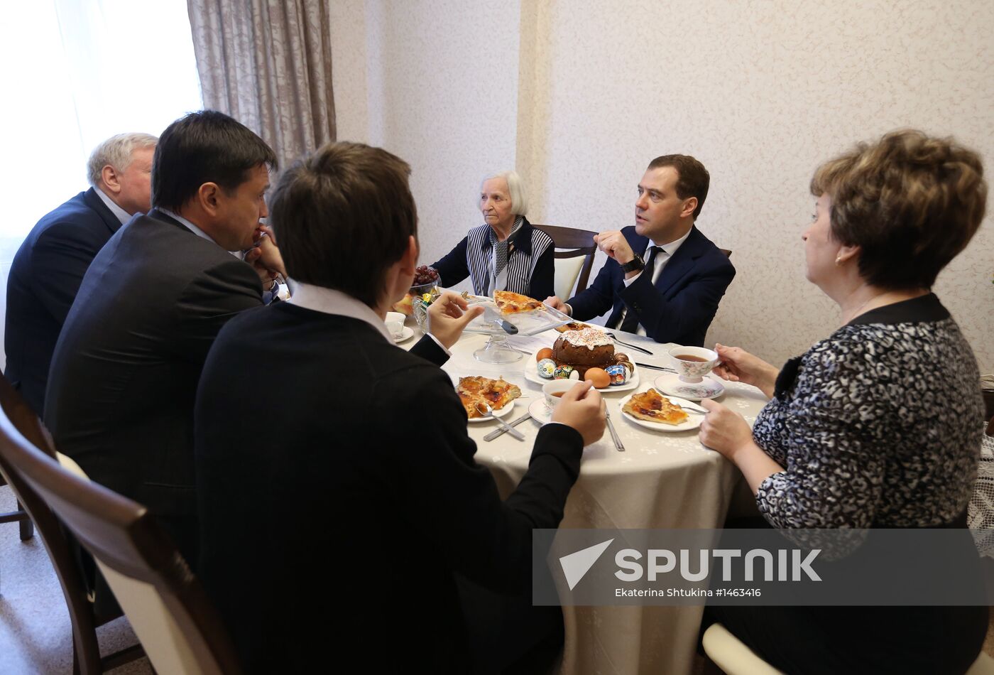 D.Medvedev's working visit to Krasnogorsk