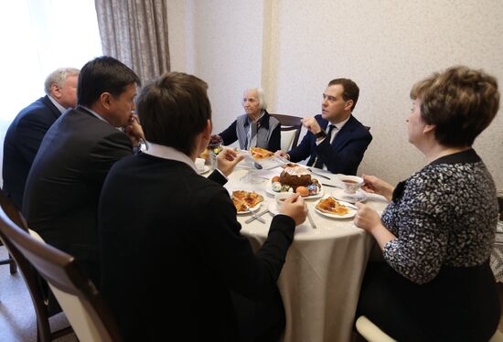 D.Medvedev's working visit to Krasnogorsk