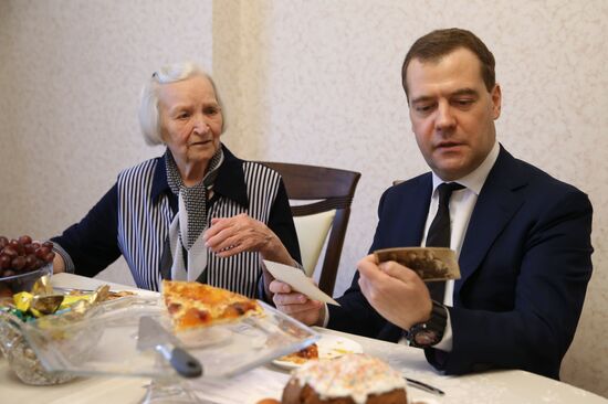 D.Medvedev's working visit to Krasnogorsk