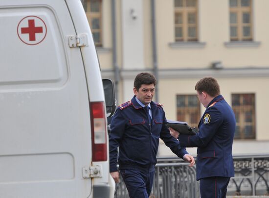 Worker dies during stage assembly on Bolotnaya Square