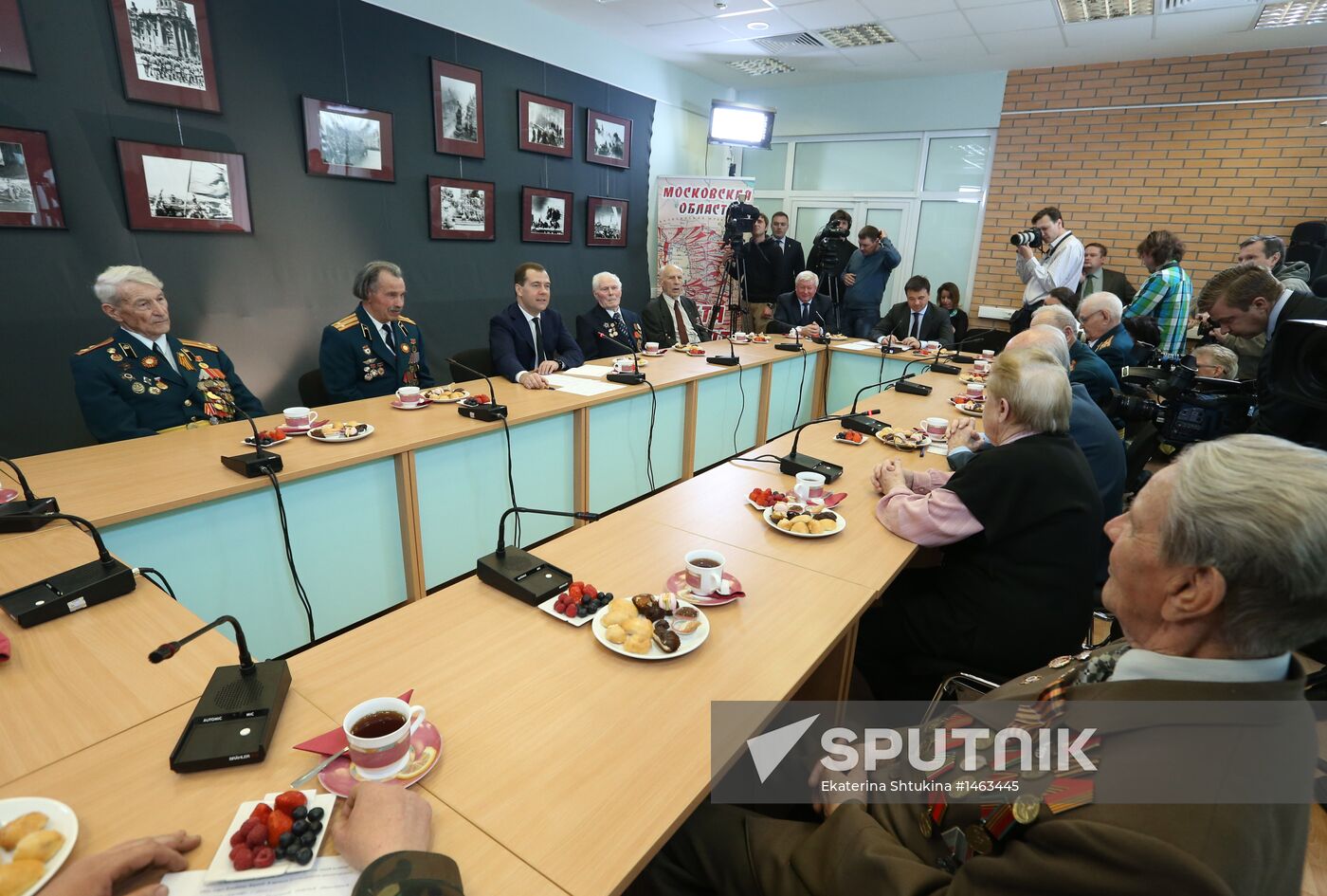 D.Medvedev's working visit to Krasnogorsk