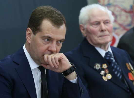 D.Medvedev's working visit to Krasnogorsk