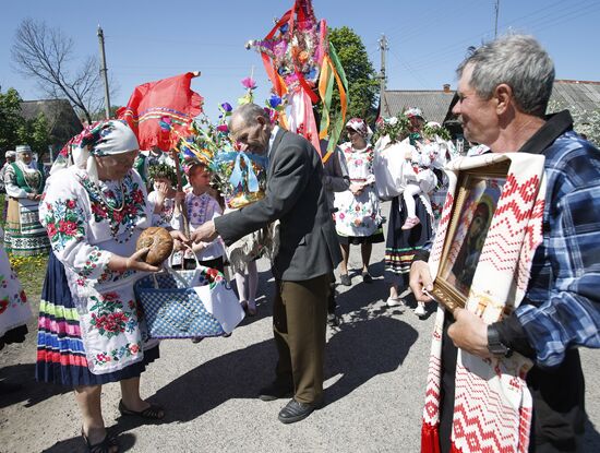 St. Yury's Day celebrated in Pogost, Gomel region