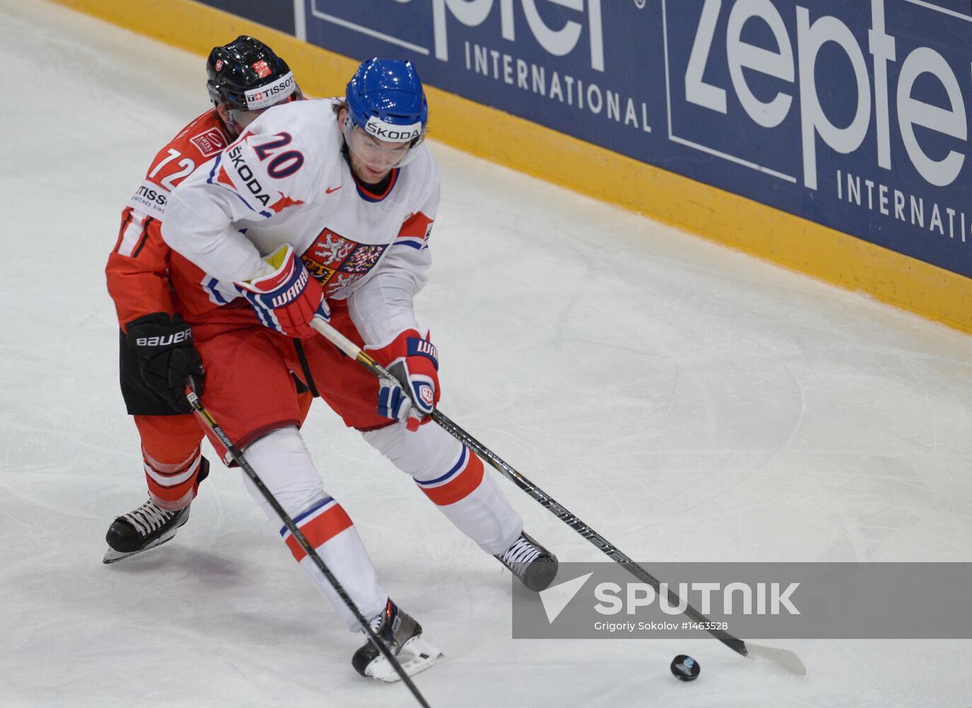 2013 IIHF World Championships. Switzerland vs. Czech Republic