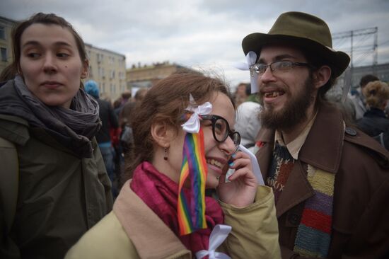 Opposition rally on Bolotnaya Square