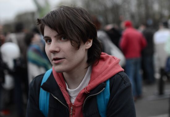 Opposition rally on Bolotnaya Square