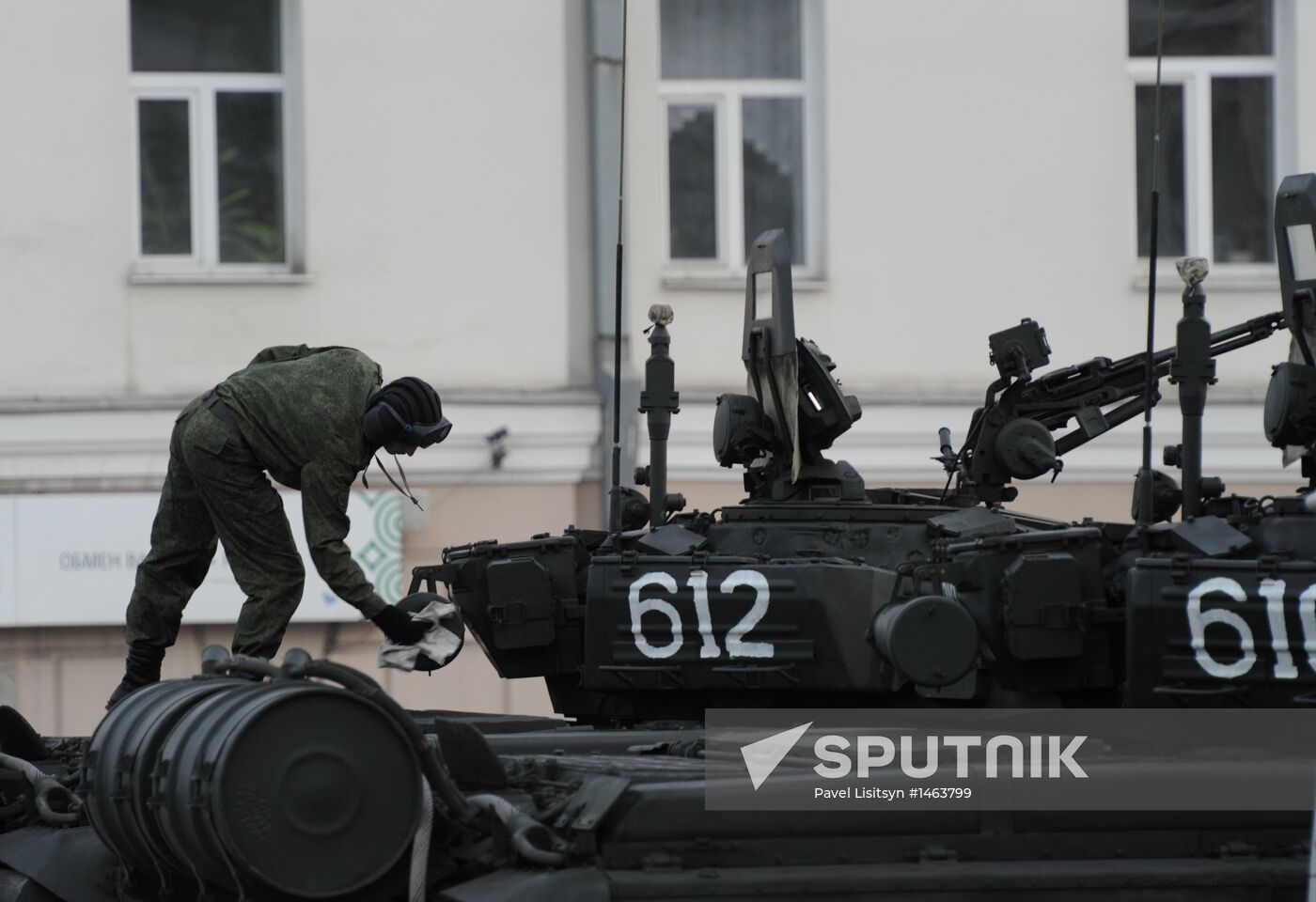 Victory Parade general rehearsal held in Yekaterinburg