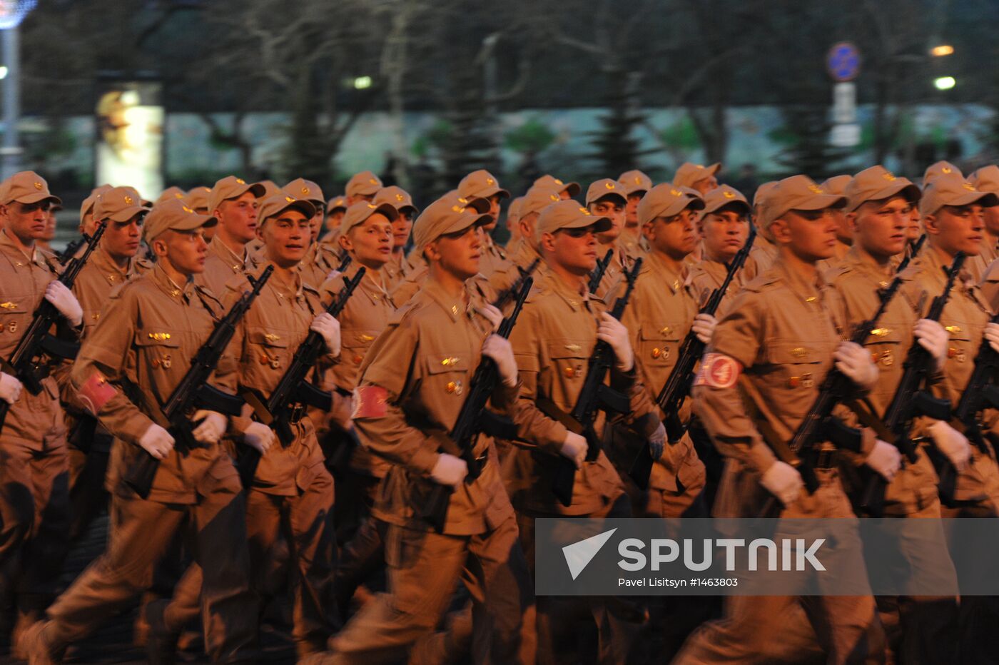 Victory Parade general rehearsal held in Yekaterinburg