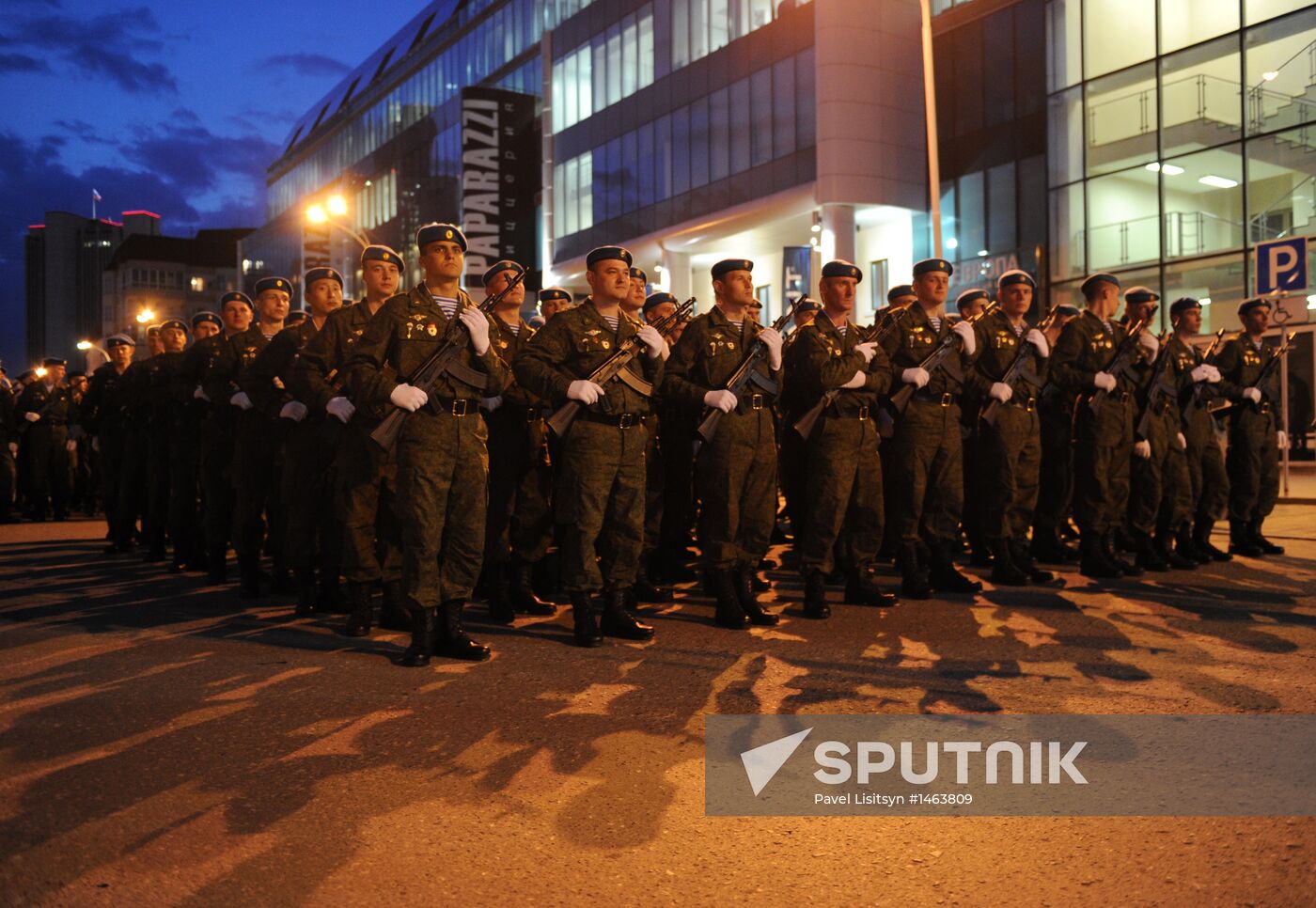 Victory Parade general rehearsal held in Yekaterinburg