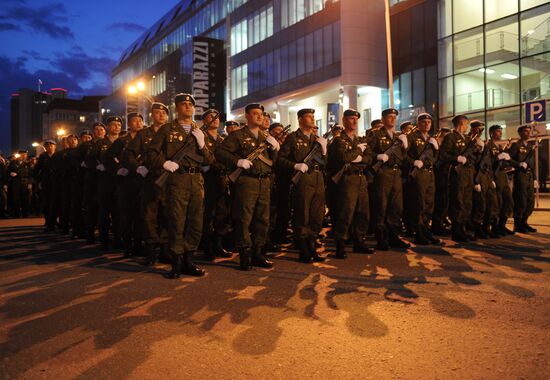 Victory Parade general rehearsal held in Yekaterinburg