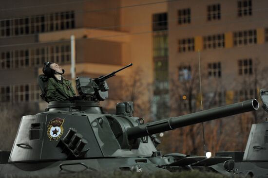 Victory Parade general rehearsal held in Yekaterinburg