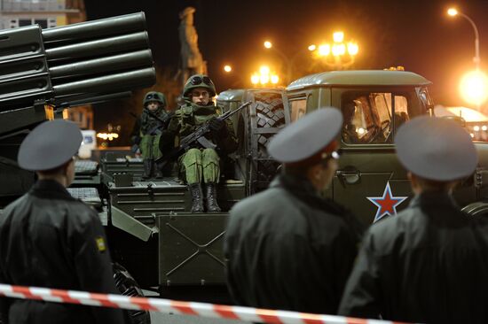 Victory Parade general rehearsal held in Yekaterinburg