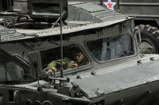Victory Parade general rehearsal held in Yekaterinburg