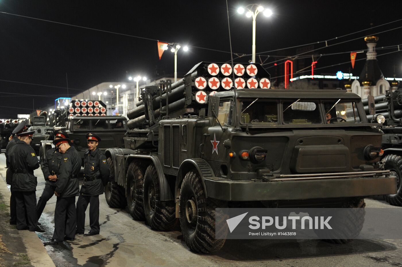 Victory Parade general rehearsal held in Yekaterinburg