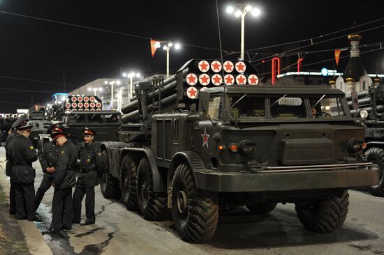 Victory Parade general rehearsal held in Yekaterinburg