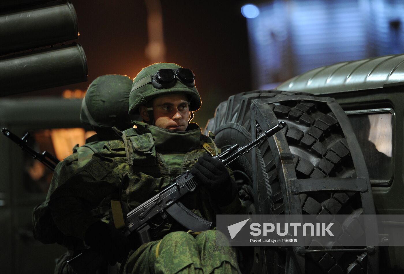 Victory Parade general rehearsal held in Yekaterinburg