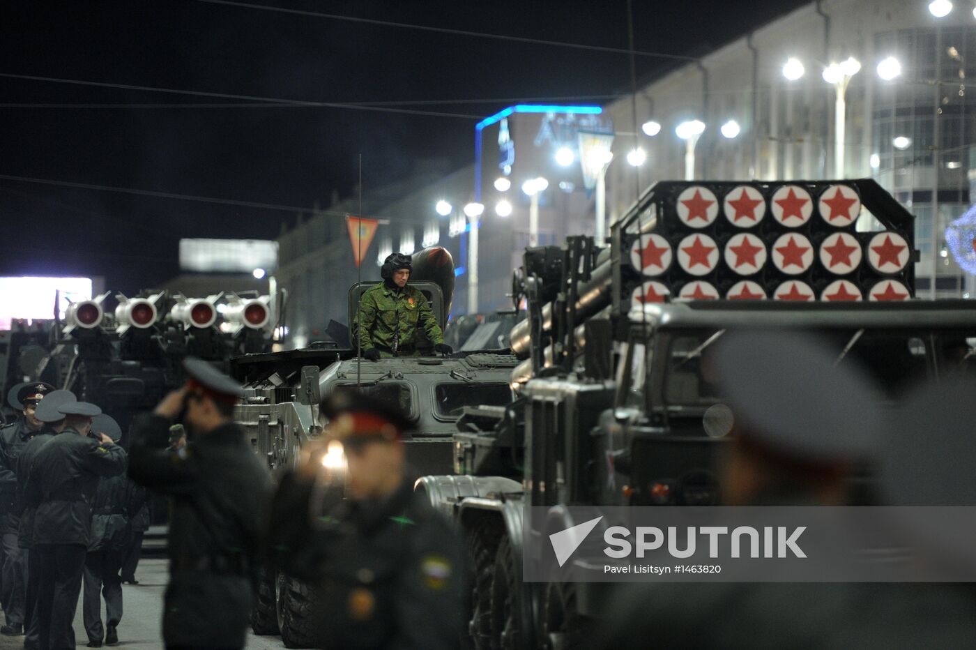 Victory Parade general rehearsal held in Yekaterinburg