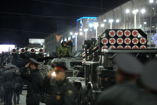 Victory Parade general rehearsal held in Yekaterinburg