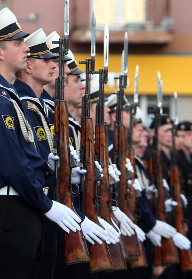 Victory Parade reheasal in Kaliningrad