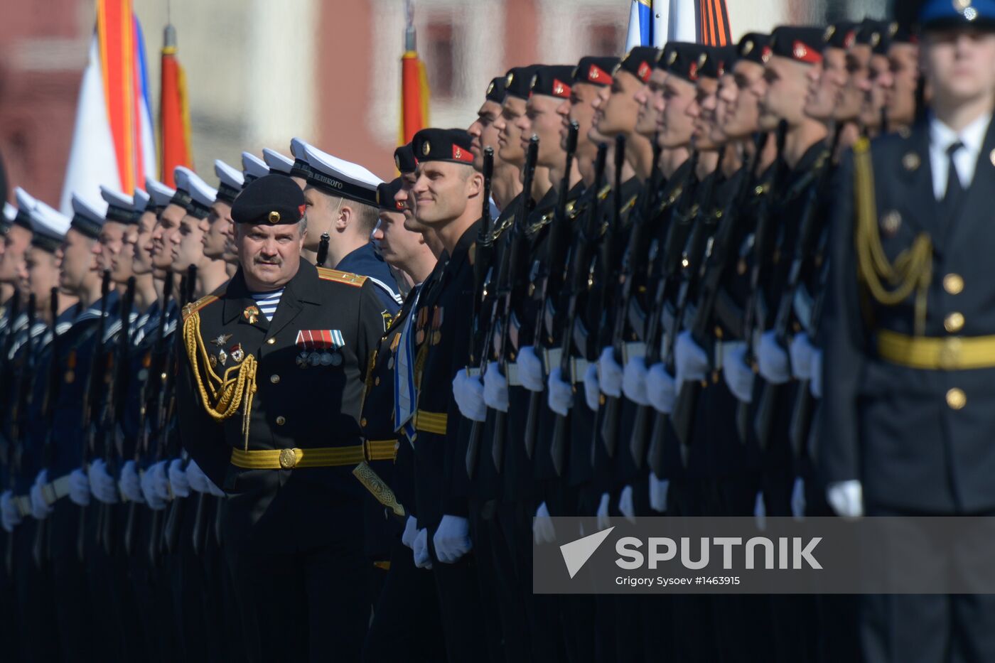 Victory Parade general rehearsal held on Red Square