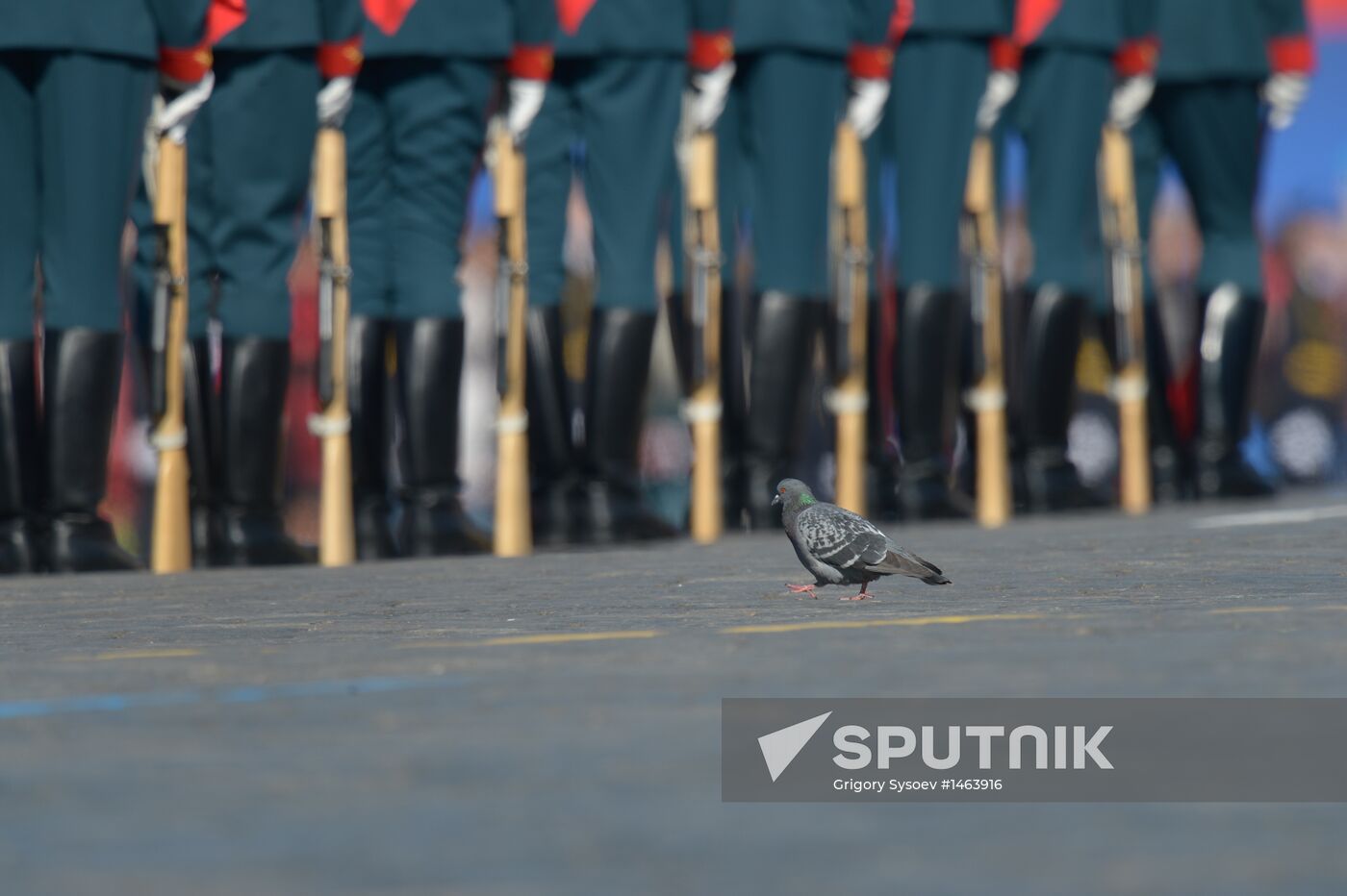 Victory Parade general rehearsal held on Red Square