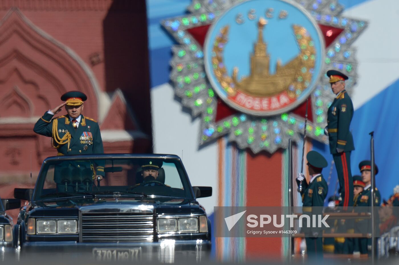 Victory Parade general rehearsal held on Red Square