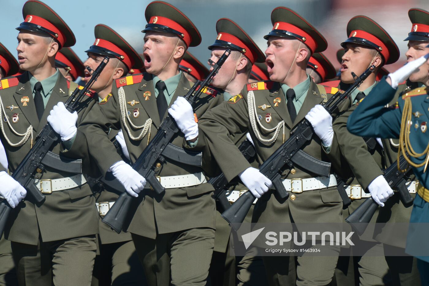 Victory Parade general rehearsal held on Red Square