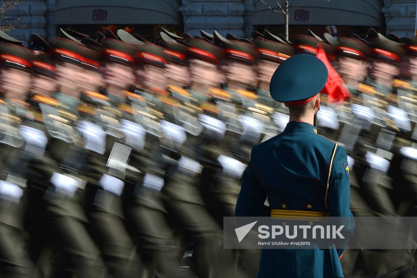 Victory Parade general rehearsal held on Red Square