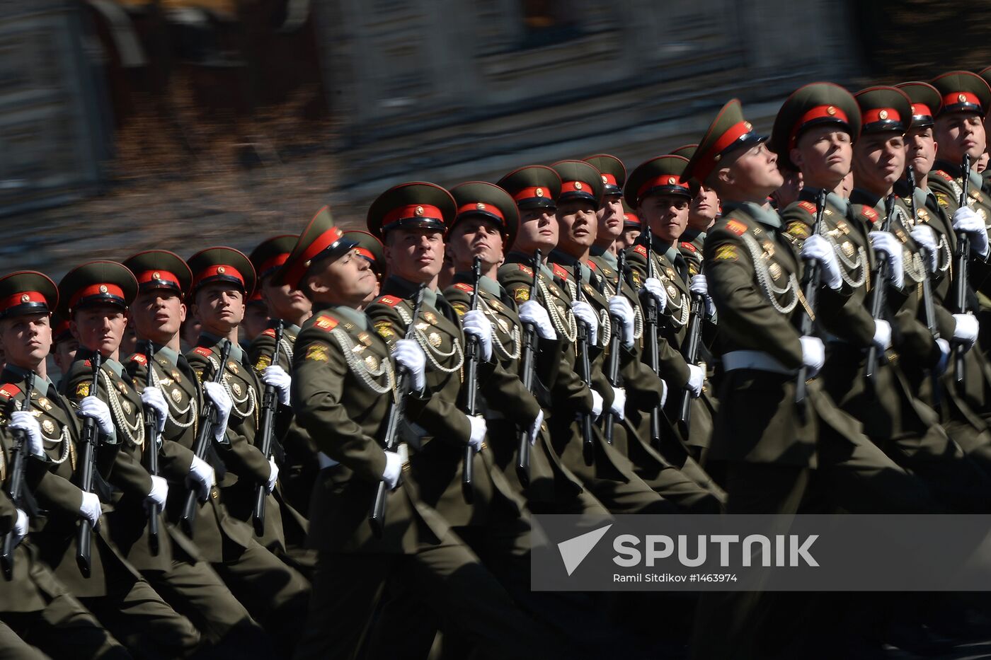 Victory Parade general rehearsal held on Red Square