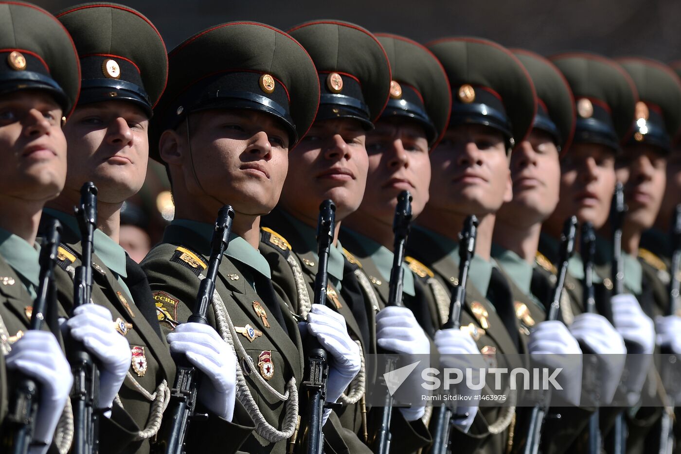 Victory Parade general rehearsal held on Red Square